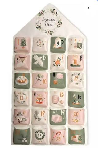 Calendrier de l'avent - Scandinave