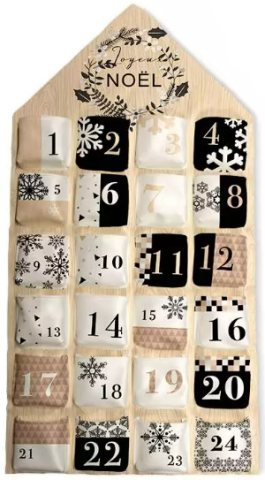 Calendrier de l'avent - Noel enneig