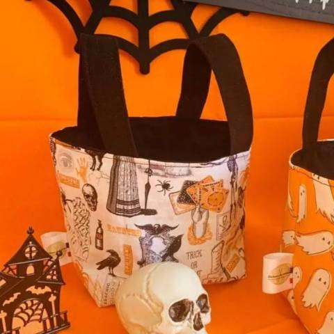 Panier  bonbons - Manoir