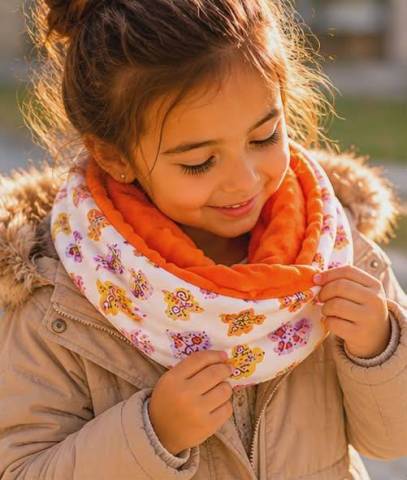 Snood enfant - Hirondelle folk 