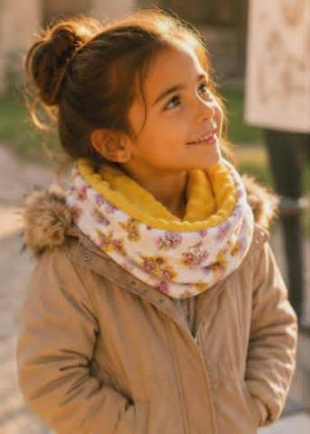 Snood enfant - Hirondelle folk 