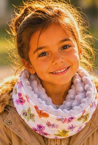 Snood enfant - Hirondelle folk 