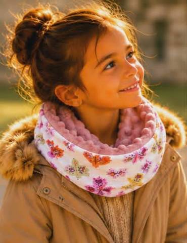 Snood enfant - Hirondelle folk 