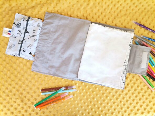 Cahier de coloriage lavable - Vroom Vroom – Image 5