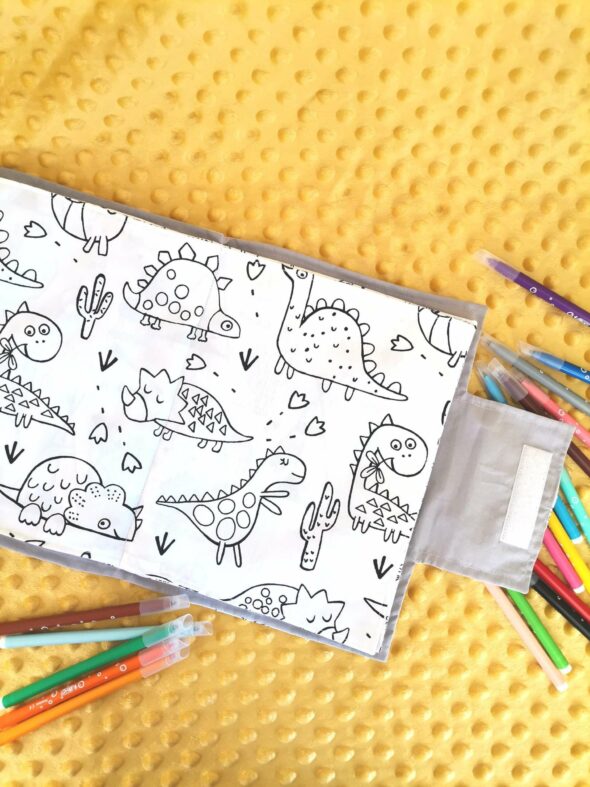 Cahier de coloriage lavable - Vroom Vroom – Image 3
