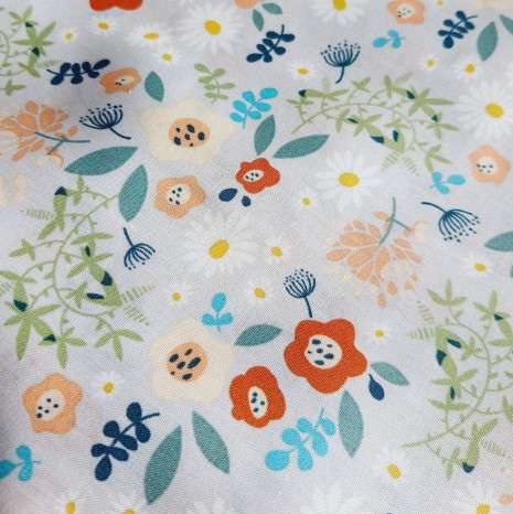 Douceur florale multicolore