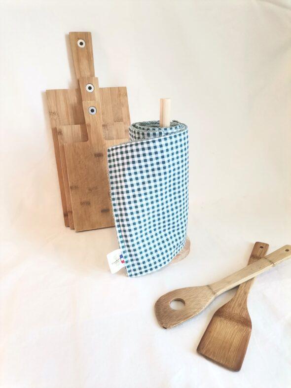 Essuie-tout lavables Carreaux verts – Image 3