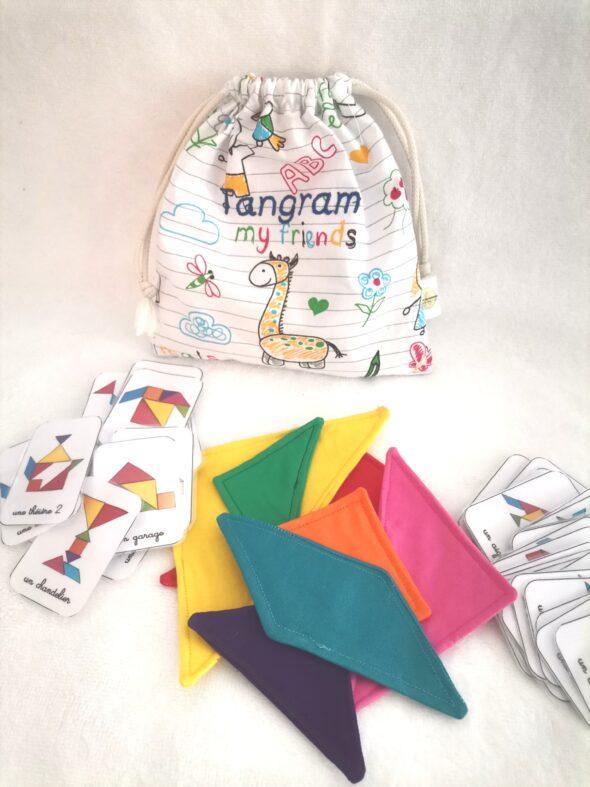Jeu du tangram - Dessins