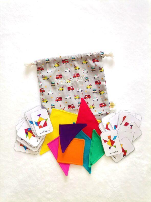 Jeu du tangram - Véhicules – Image 2