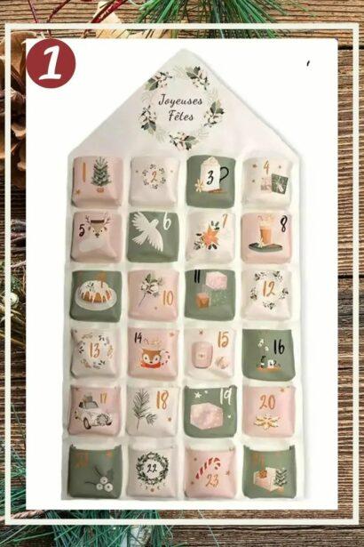Calendrier de l'avent - Scandinave