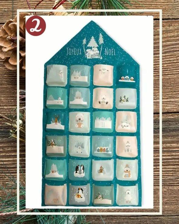 Calendrier de l'avent - Ours polaire