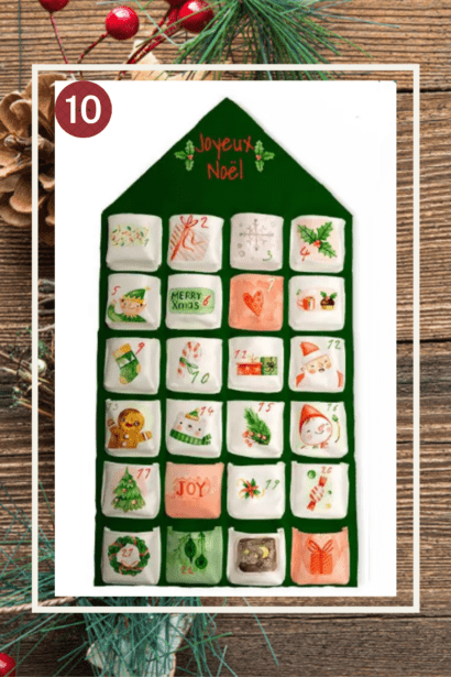Calendrier de l'avent - Aquarelle de noel