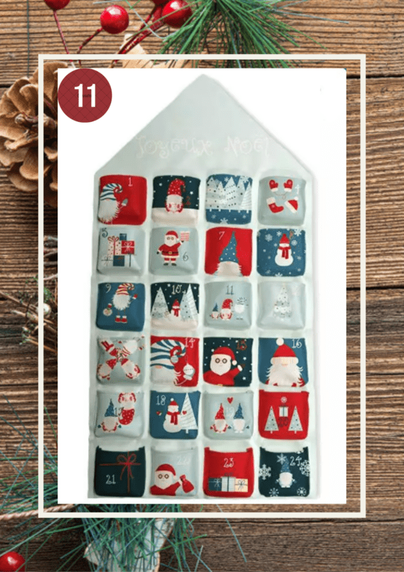 Calendrier de l'avent - Lutins de noel