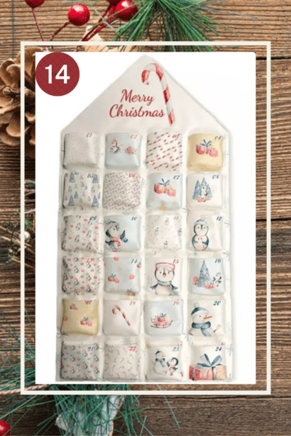 Calendrier de l'avent - Pingouins de noel