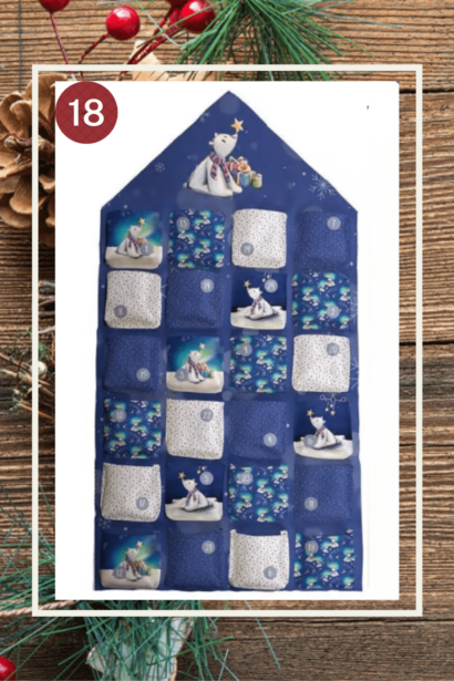 Calendrier de l'avent - Ours polaires de noel