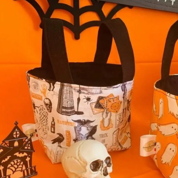 Panier à bonbons - Halloween